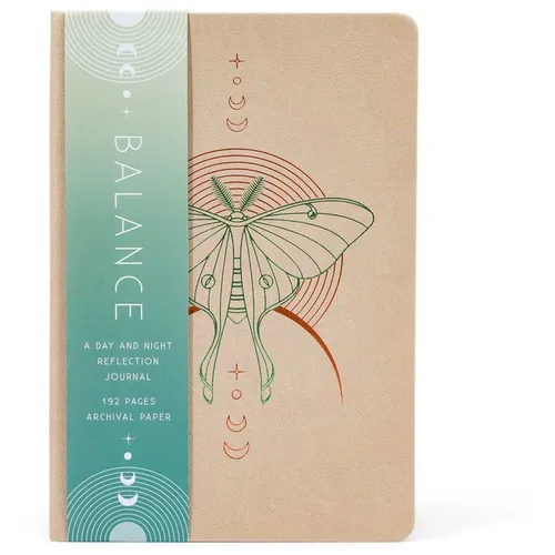 Balance: A Day and Night Reflection Journal (90 Days)