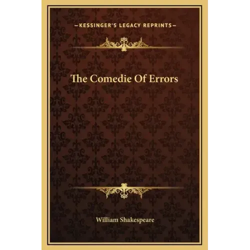 The Comedie Of Errors
