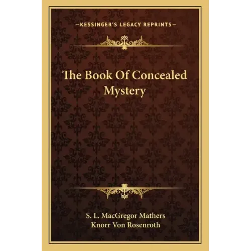 The Book of Concealed Mystery