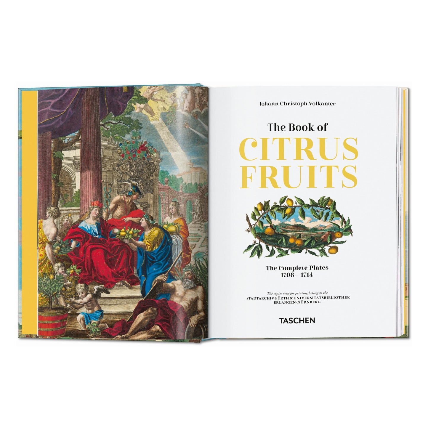 J. C. Volkamer. The Book of Citrus Fruits. 45th Ed. (German, French, English) Book
