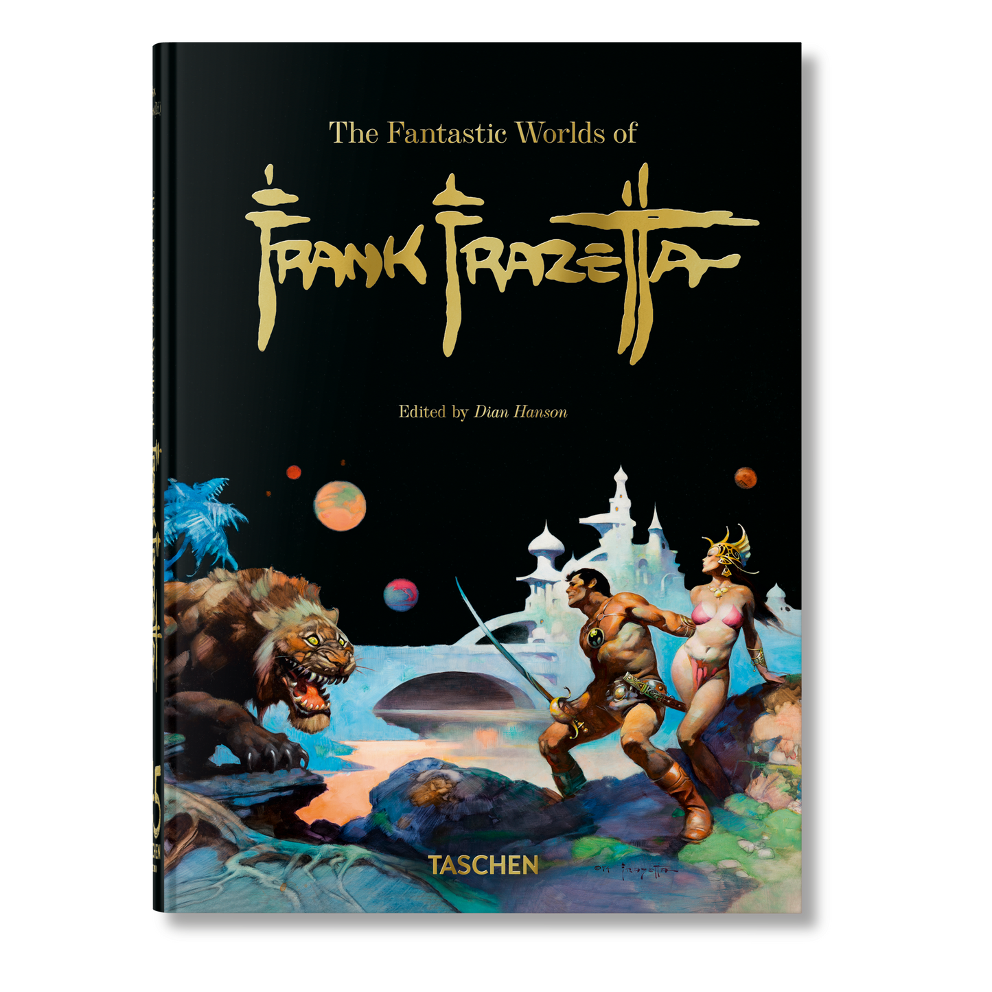 The Fantastic Worlds of Frank Frazetta. 45th Ed. (German, French, English) Book