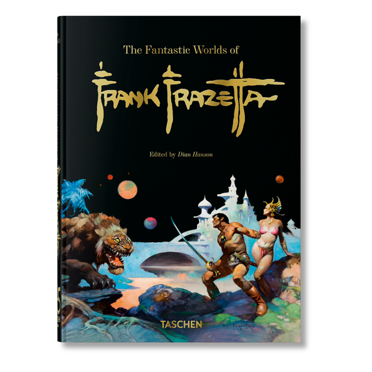 The Fantastic Worlds of Frank Frazetta. 45th Ed. (German, French, English) Book