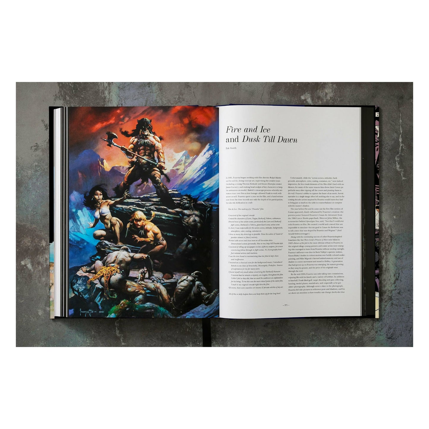 The Fantastic Worlds of Frank Frazetta (German, French, English) Book