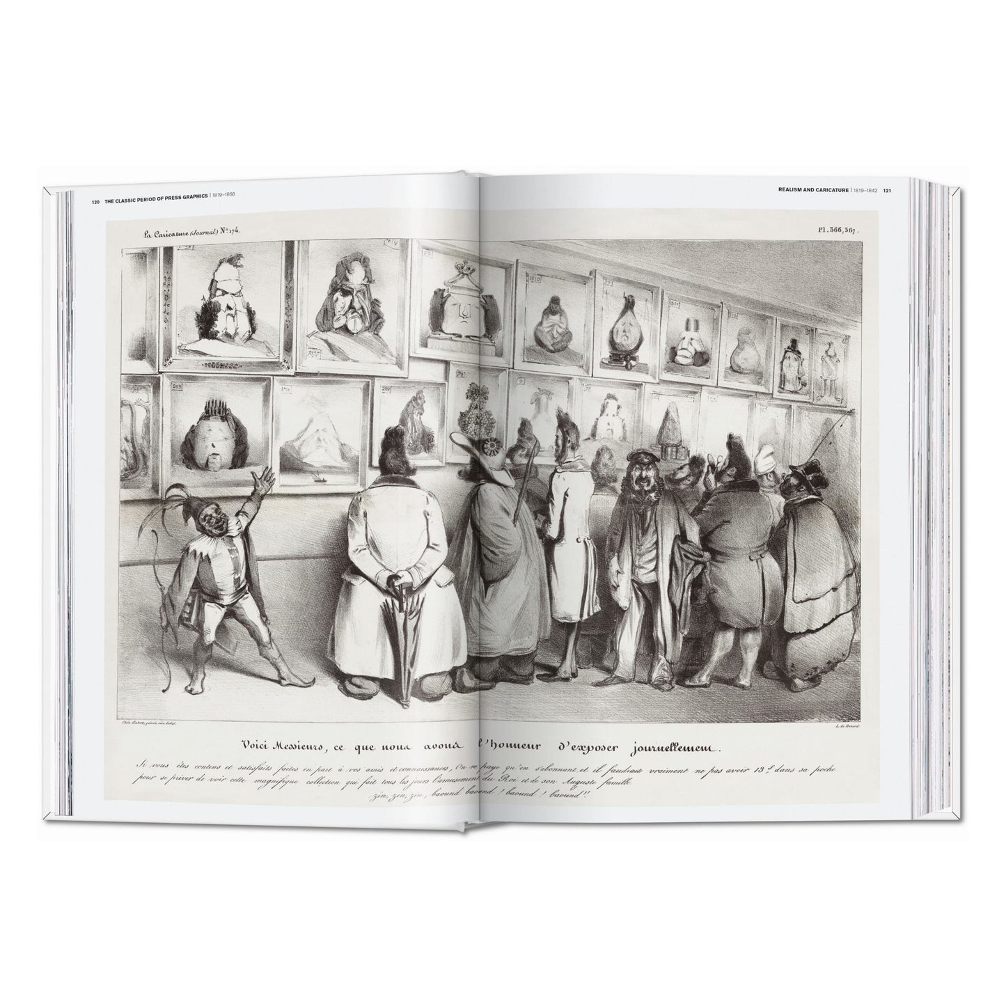 History of Press Graphics. 1819–1921 (German, French, English) Book
