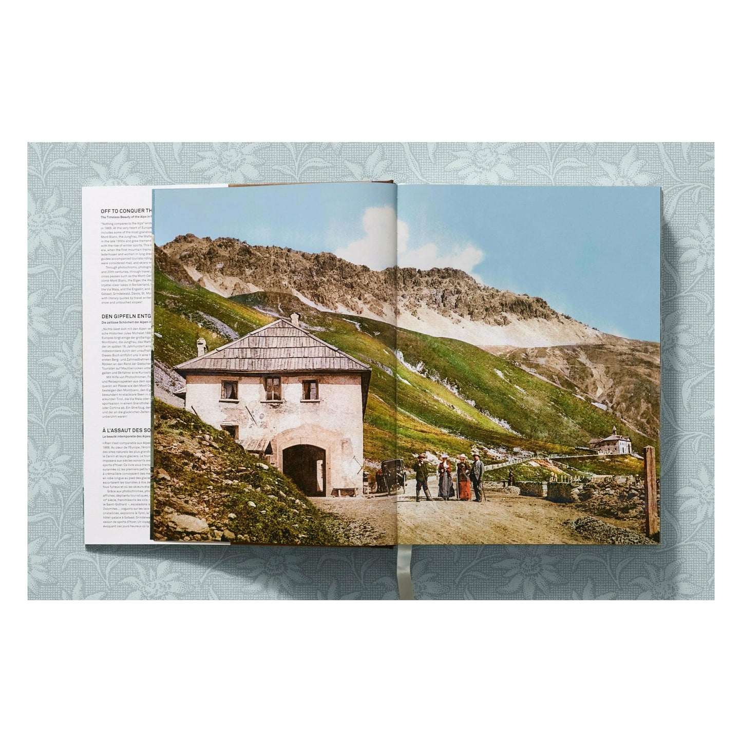 The Alps 1900. A Portrait in Color (German, French, English) Book