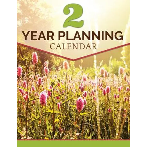 2 Year Planning Calendar