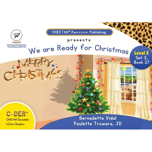C-DER(Cheetah decodable & early readers) Set3, book27. We are ready for Christmas