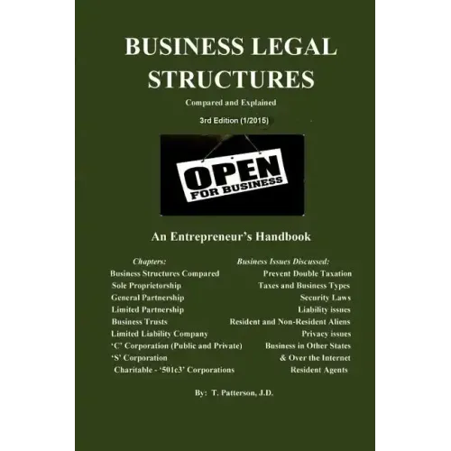 Business Legal Structures: An Entrepreneur's Handbook