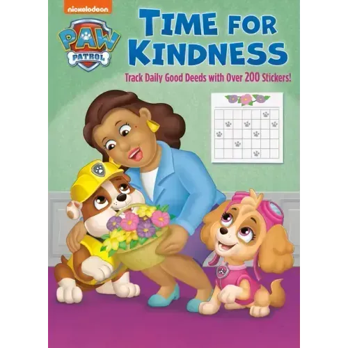 Time for Kindness (Paw Patrol): Activity Book with Calendar Pages and Reward Stickers