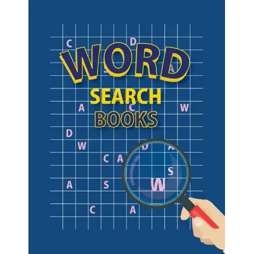 Word Search Books: 100 Word Search Puzzle Games, 8.5"x11" sized, 100 Pages