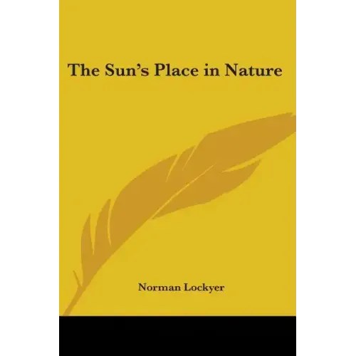 The Sun's Place in Nature