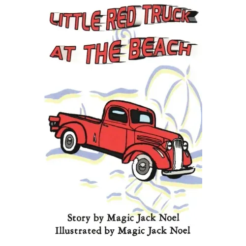 Little Red Truck at the Beach