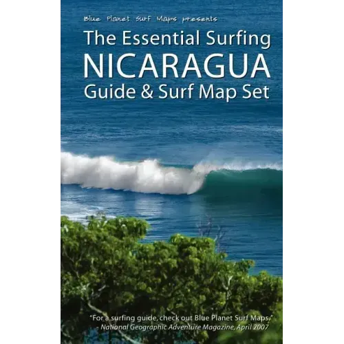 The Essential Surfing NICARAGUA Guide & Surf Map Set
