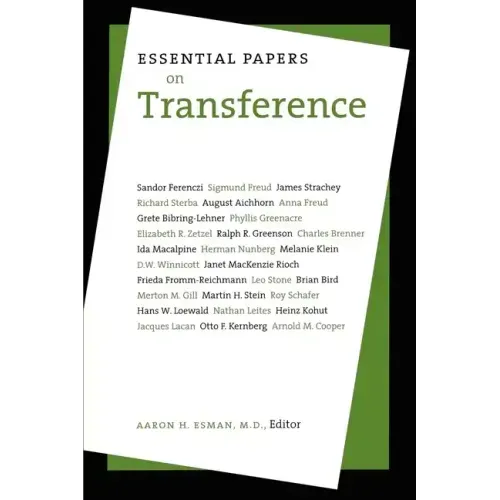 Essential Papers on Transference