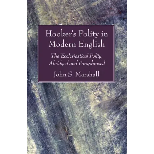 Hooker's Polity in Modern English