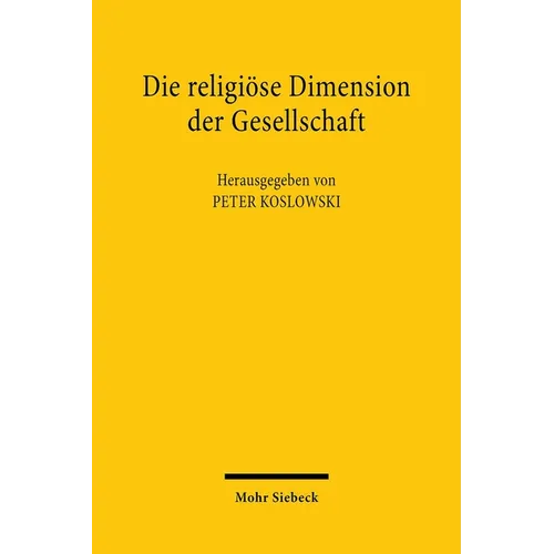 Die Religiose Dimension Der Gesellschaft: Religion Und Ihre Theorien