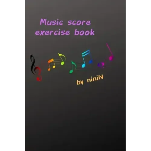 Music score exercise book
