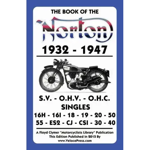 Book of the Norton 1932-1947
