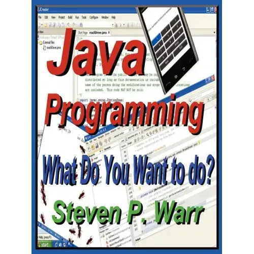 Java Programming: What Do You Want To Do?
