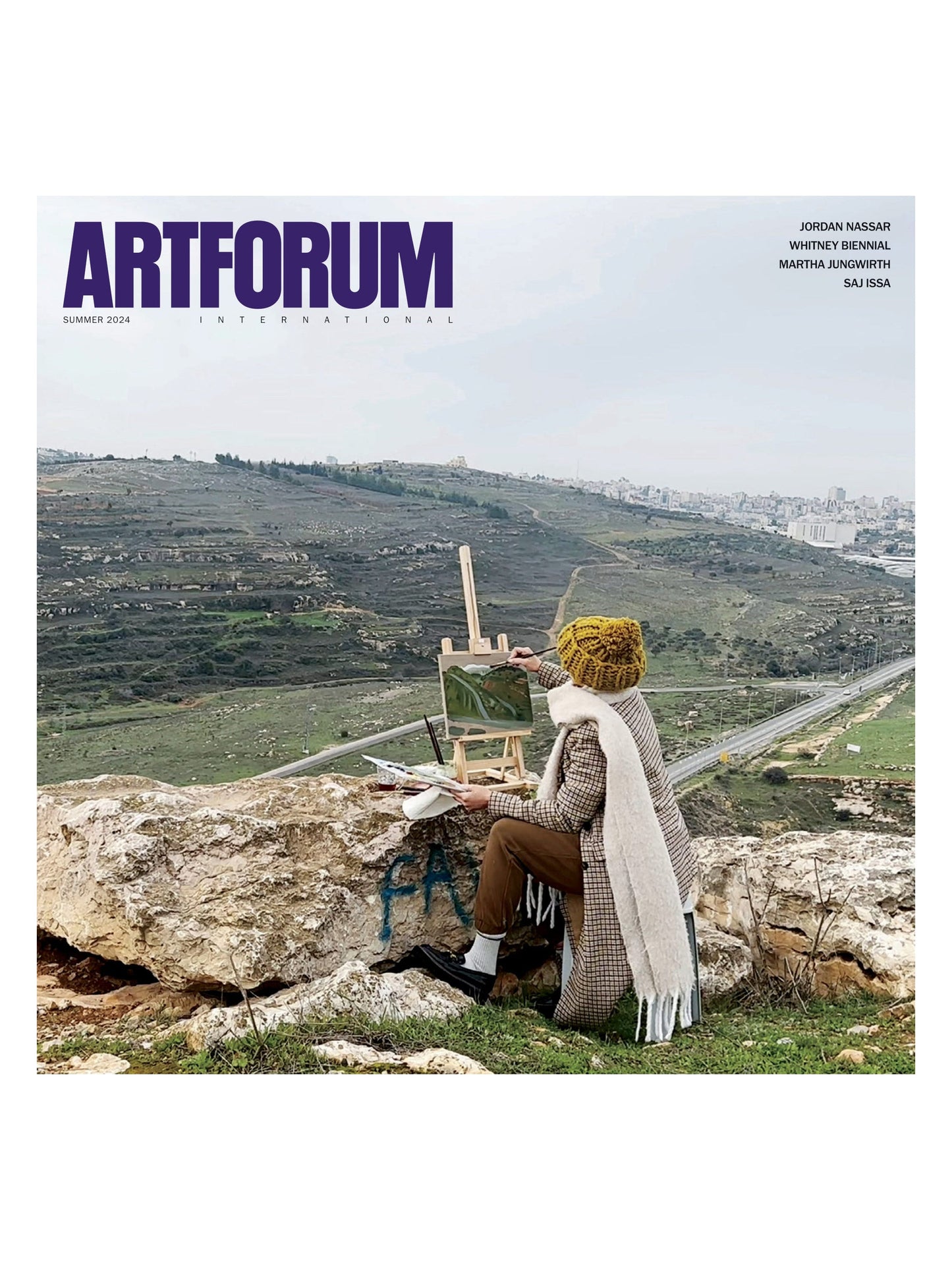Artforum - Summer 2024: Saj Issa's The Intimidation Of Deed, Whitney Biennial, Martha Jungwirth, Jordan Nassar, Davida Fernández-Barkan On Tesfaye Urgessa’s The Strange Host & More!