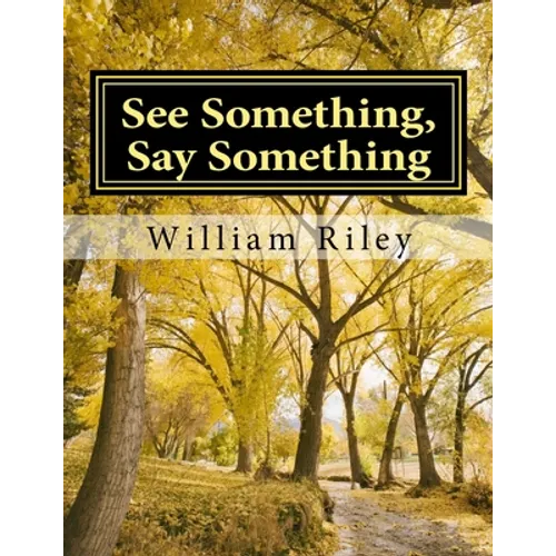 See Something Say Something: A Field Guide to Recognize Terrorists