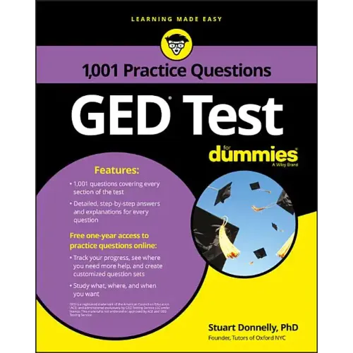 GED Test: 1,001 Practice Questions for Dummies