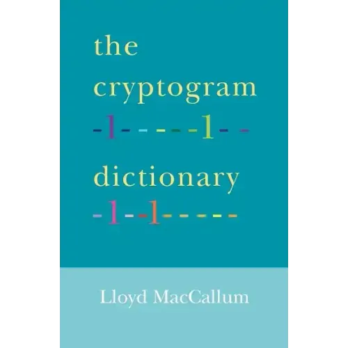 The Cryptogram Dictionary