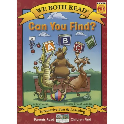 We Both Read-Can You Find? (an ABC Book) (Pb) - Nonfiction
