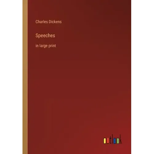 Speeches: in large print