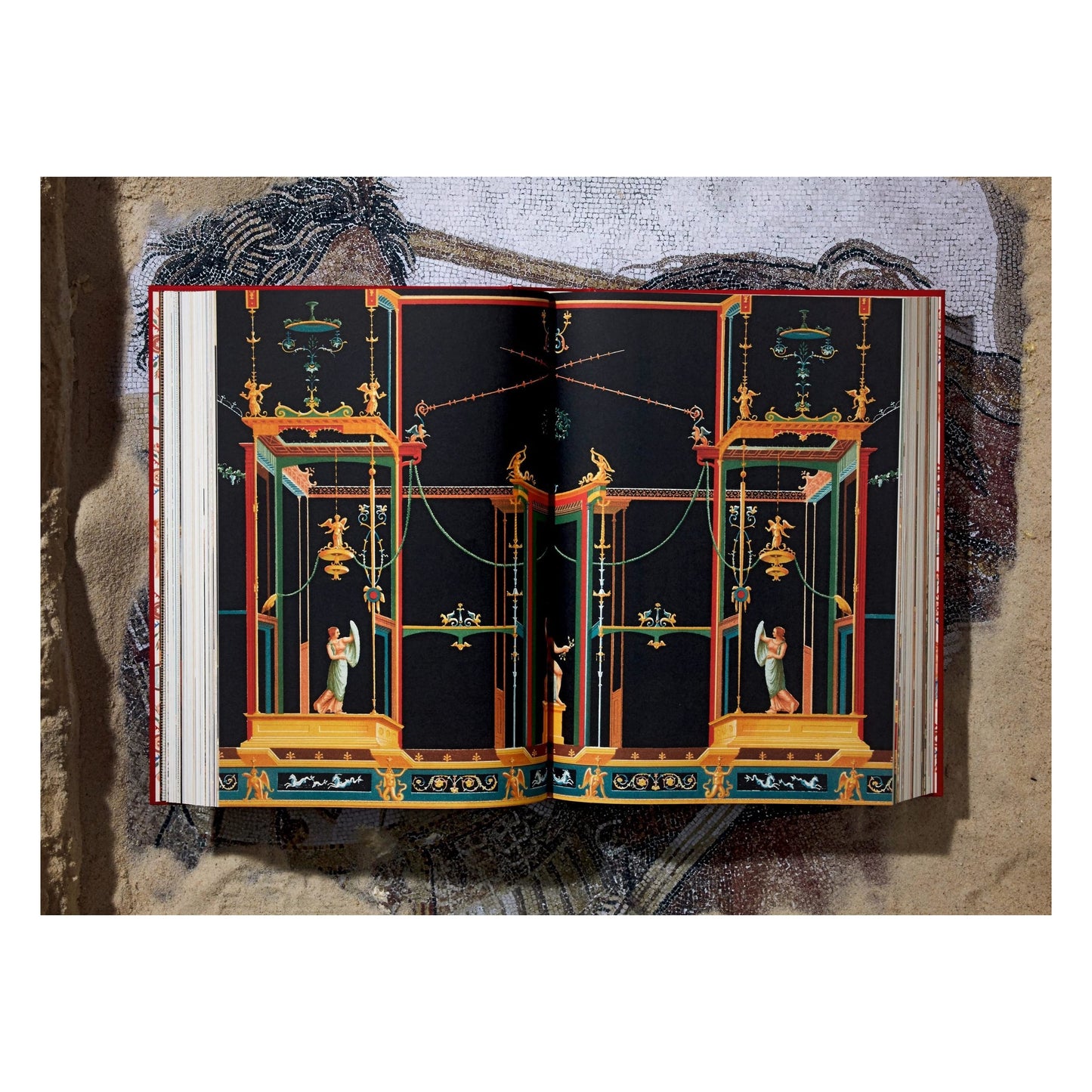Fausto & Felice Niccolini. Houses and Monuments of Pompeii (German, French, English) Book