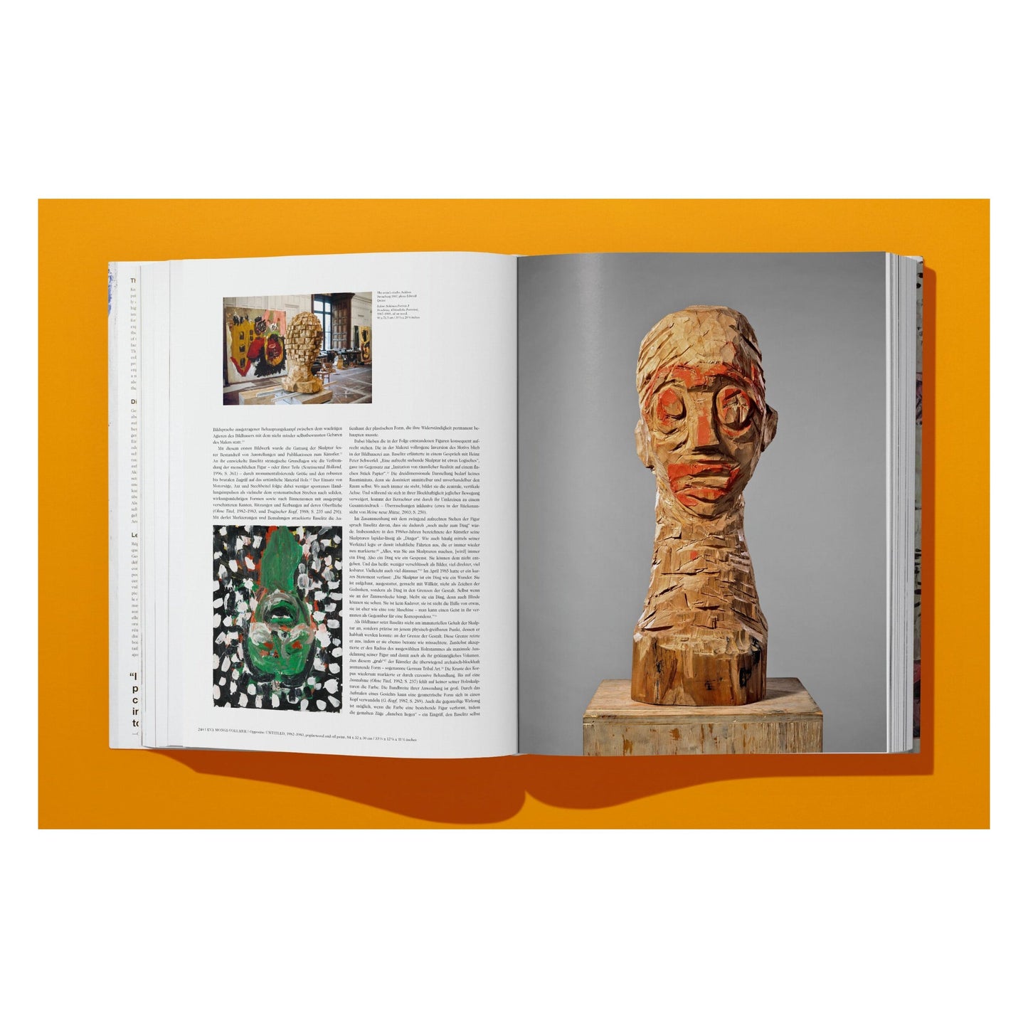 Georg Baselitz (German, French, English) Book
