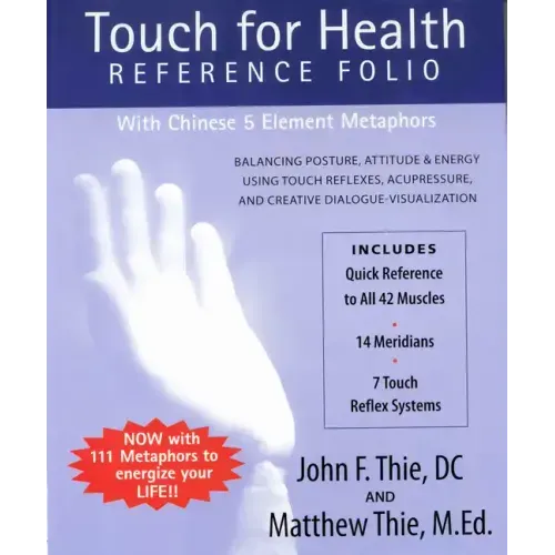 Touch for Health Reference Folio: Large: Balancing Posture, Attitude & Energy Using Touch Reflexes, Acupressure, and Creative Dialogue-Visualization
