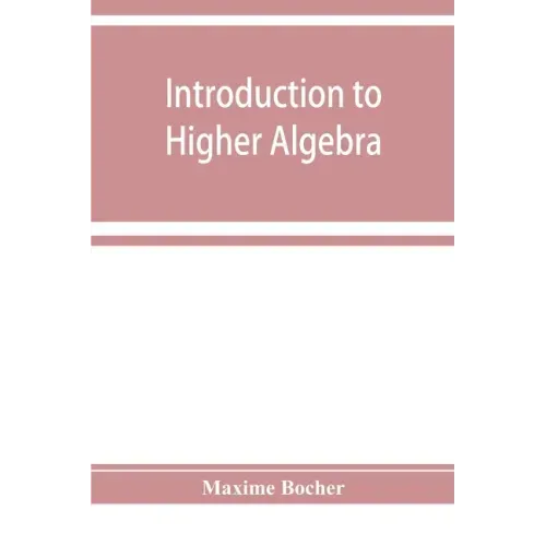 Introduction to higher algebra