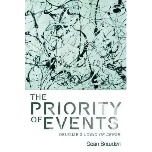 The Priority of Events: Deleuze's Logic of Sense