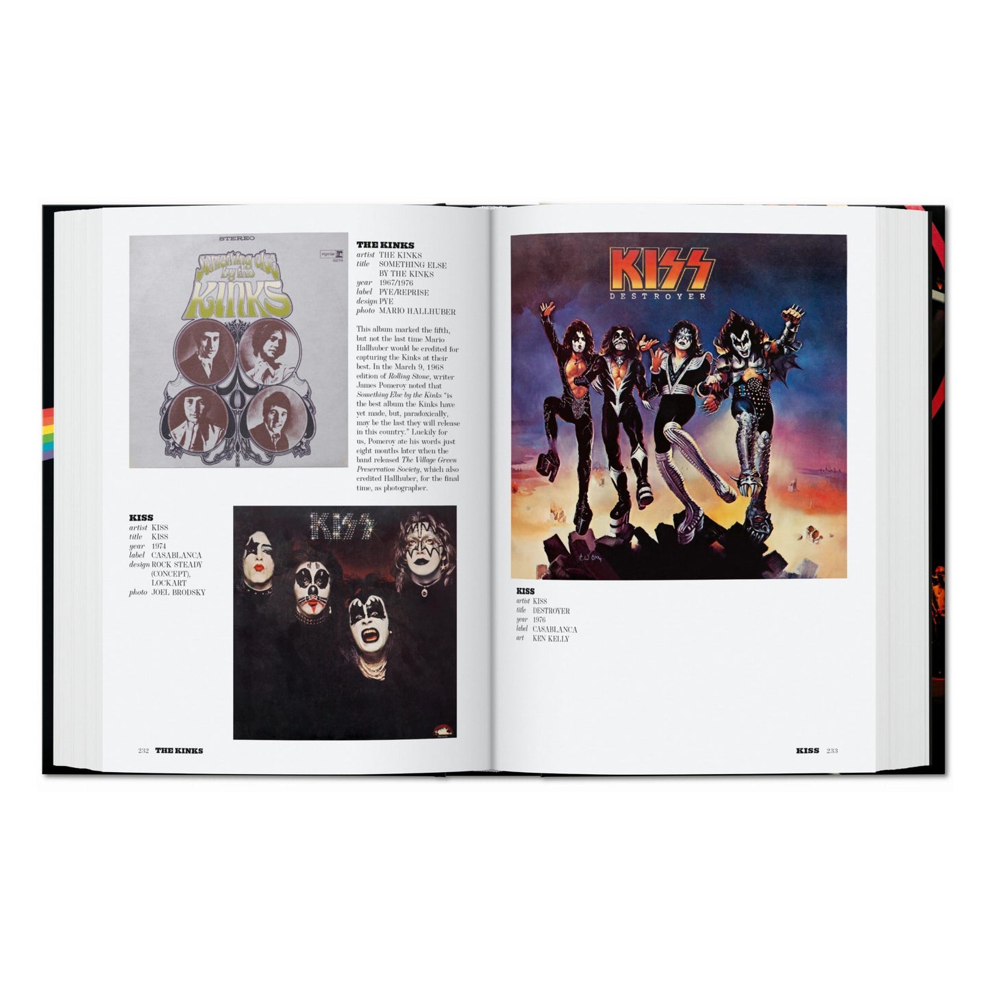 Rock Covers. 45th Ed. (German, French, English) Book