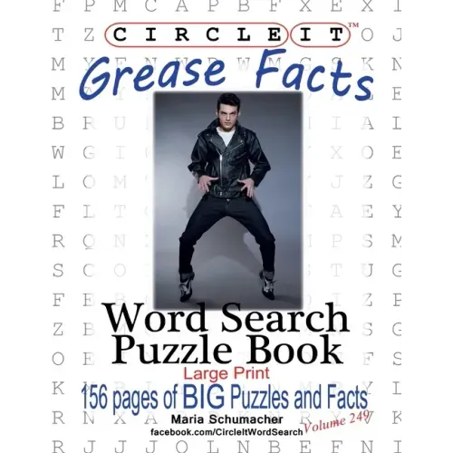 Circle It, Grease Facts, Word Search, Puzzle Book