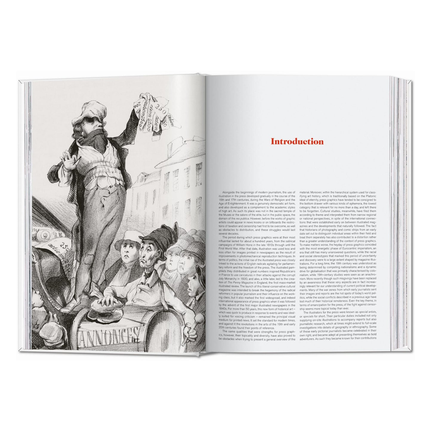 History of Press Graphics. 1819–1921 (German, French, English) Book