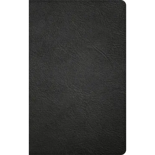 KJV Single-Column Personal Size Bible, Black Genuine Leather
