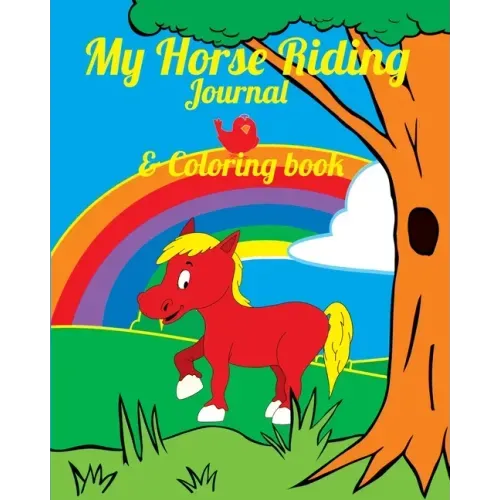 My Horse Riding Journal & Coloring Book