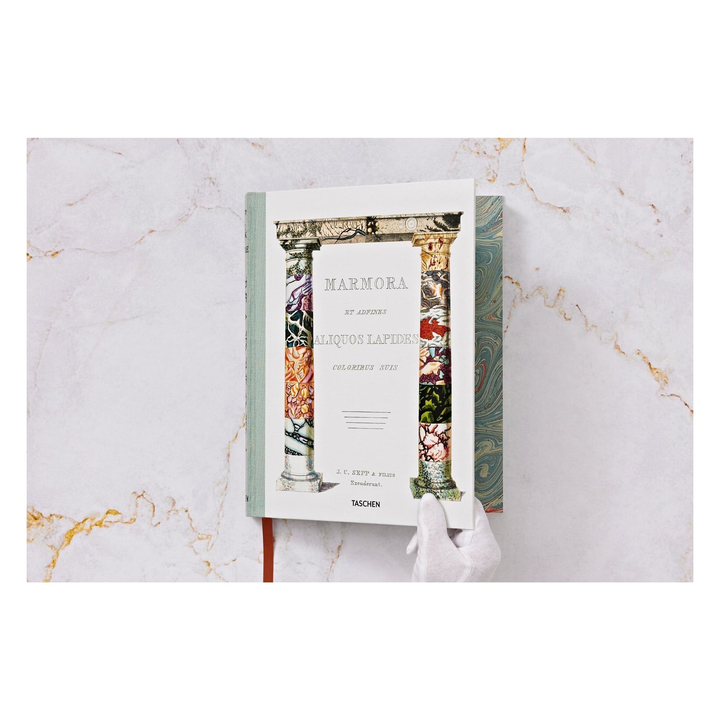 Jan Christiaan Sepp. The Book of Marble (German, French, English) (FFE) Book