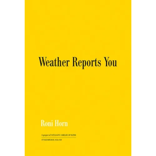Roni Horn: Weather Reports You