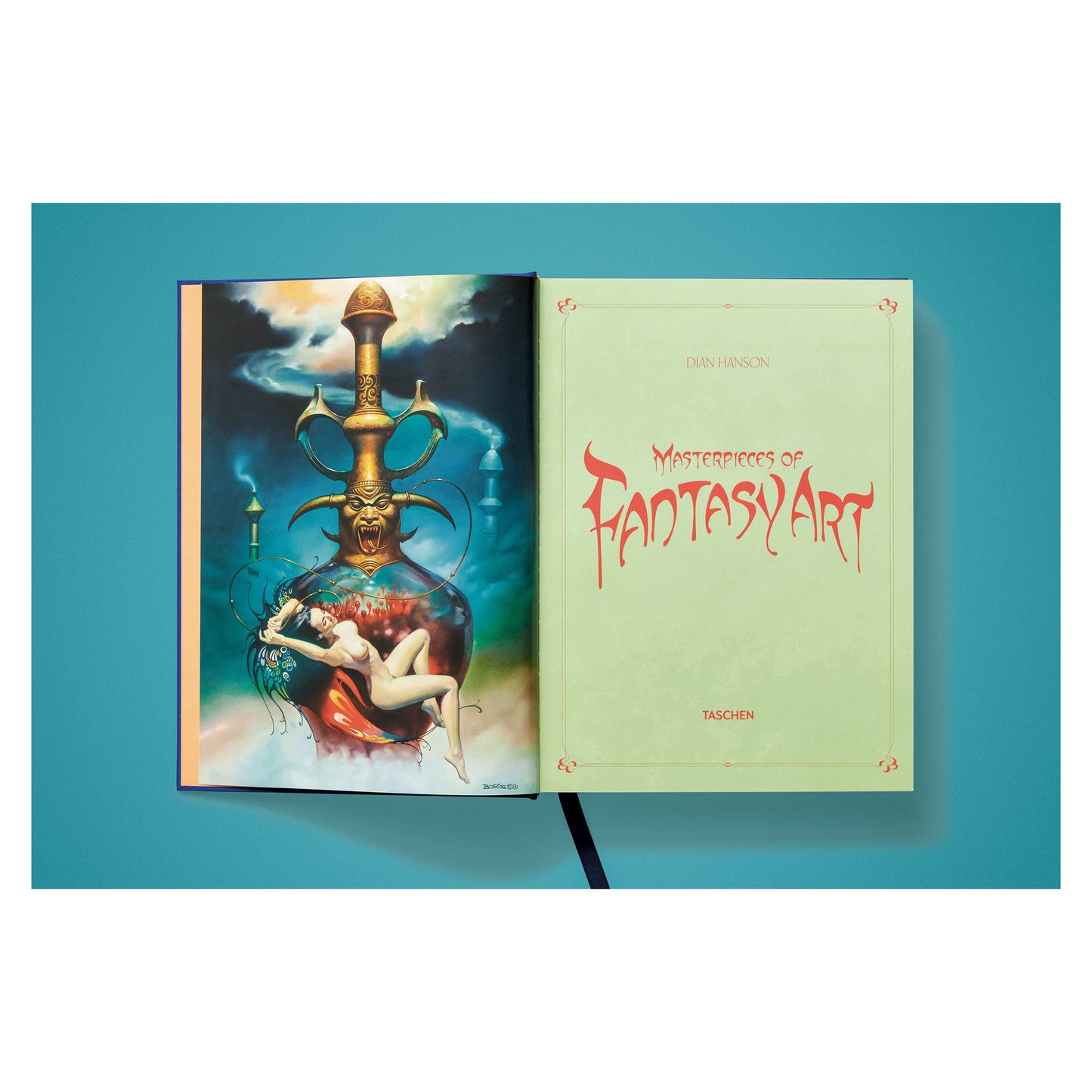 Masterpieces of Fantasy Art (German, French, English) Book