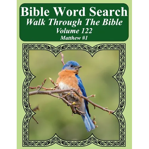 Bible Word Search Walk Through The Bible Volume 122: Matthew #1 Extra Large Print
