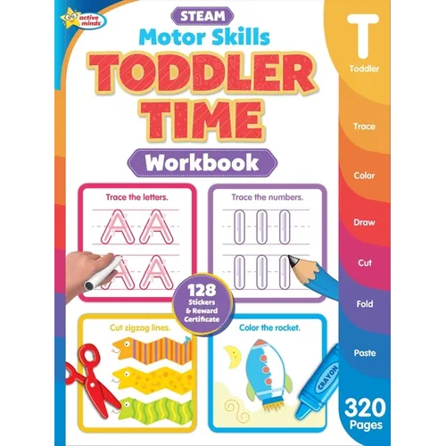 Active Minds Toddler Time: A Steam Workbook