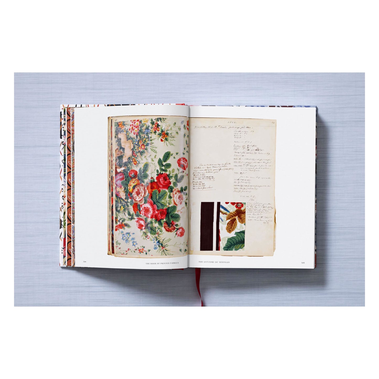 Printed Fabrics. From the 16th century until today (German, French, English) Book