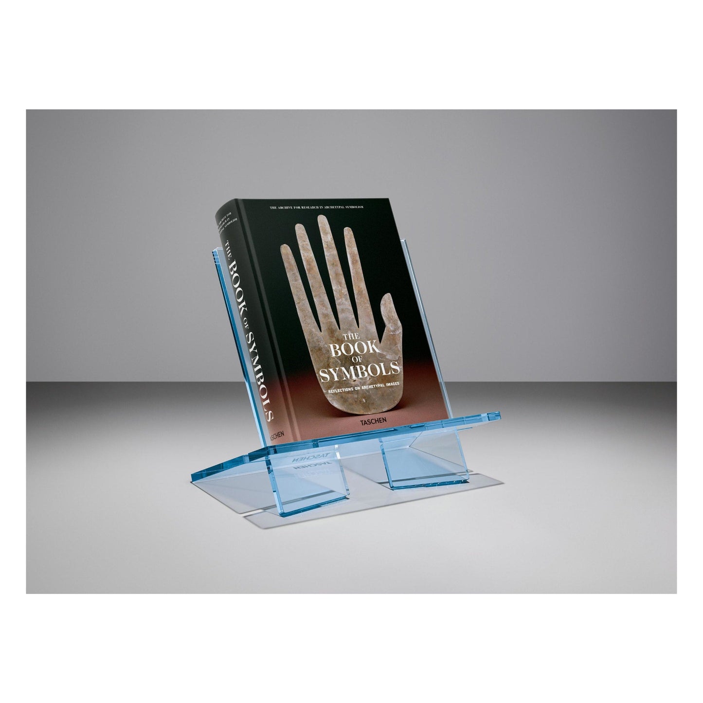 Bookstand. Medium. Aqua Blue Book