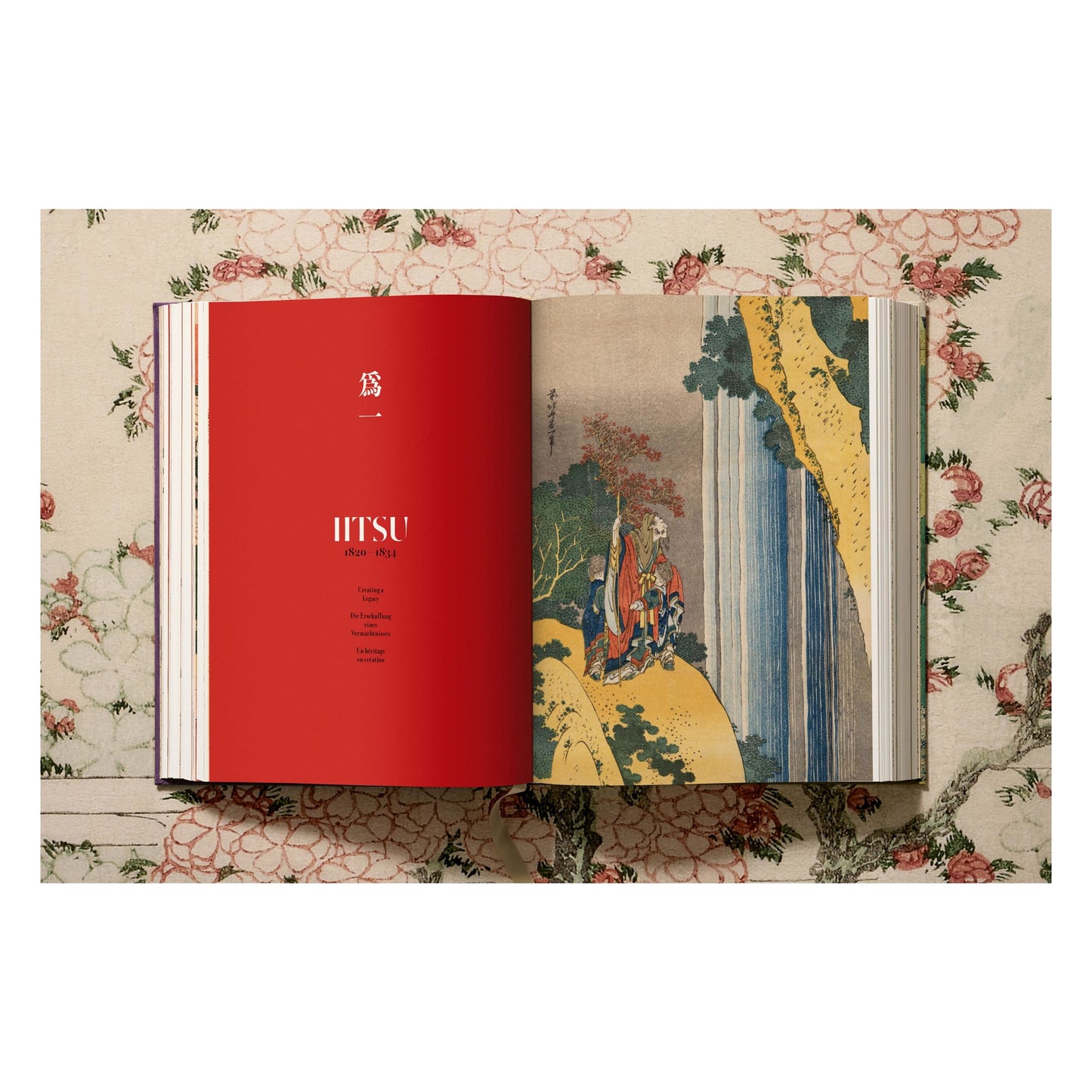 Hokusai (German, French, English) Book