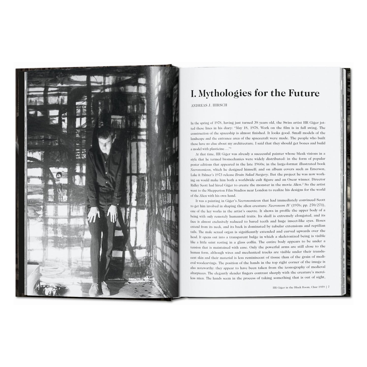 HR Giger. 45th Ed. (German, French, English) Book