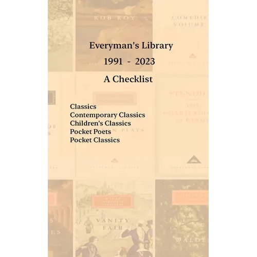 Everyman's Library 1991 - 2023: A Checklist