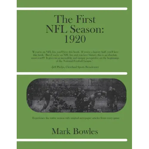 The First NFL Season: 1920